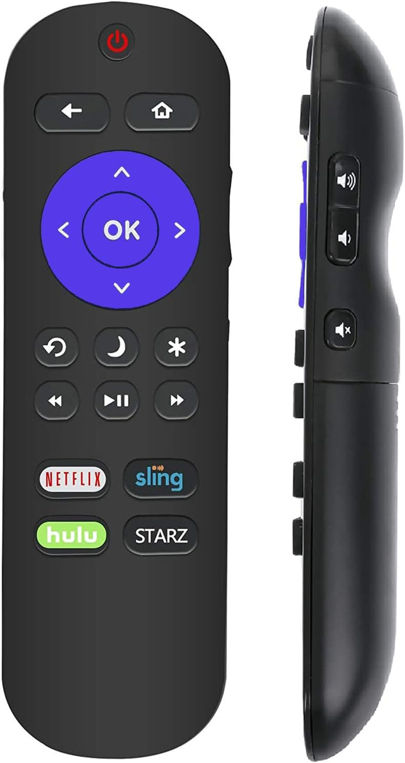 Remote Control Fit for All Sharp Roku TV LC-32LB591U LC-32LB481U LC-43LB481C LC-43LB481U LC-43LBU591U LC-43LB601U LC-50LB601U LC-50LBU591U LC-55LBU591U LC-65LBU591U