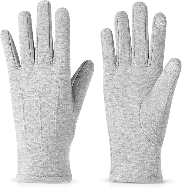 Women Gloves Cold Weather Touch Screen Glove Warm Fleece Lining for Driving Cycling Skiing