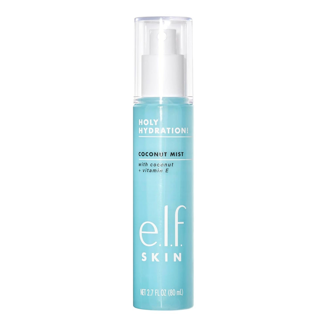 E.L.F. SKIN Holy Hydration! Hydrating Coconut Mist, Refreshes, Soothes & Invigorates Skin, Tropical Scent, 2.7 Fl Oz (Pack of 1)