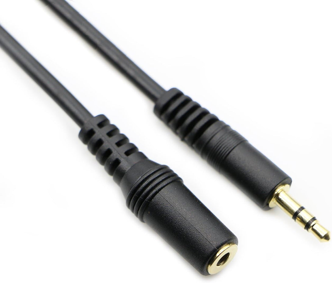 PASOW 3.5Mm Stereo Male to Female Extension Audio Cable Cord (30 Feet)
