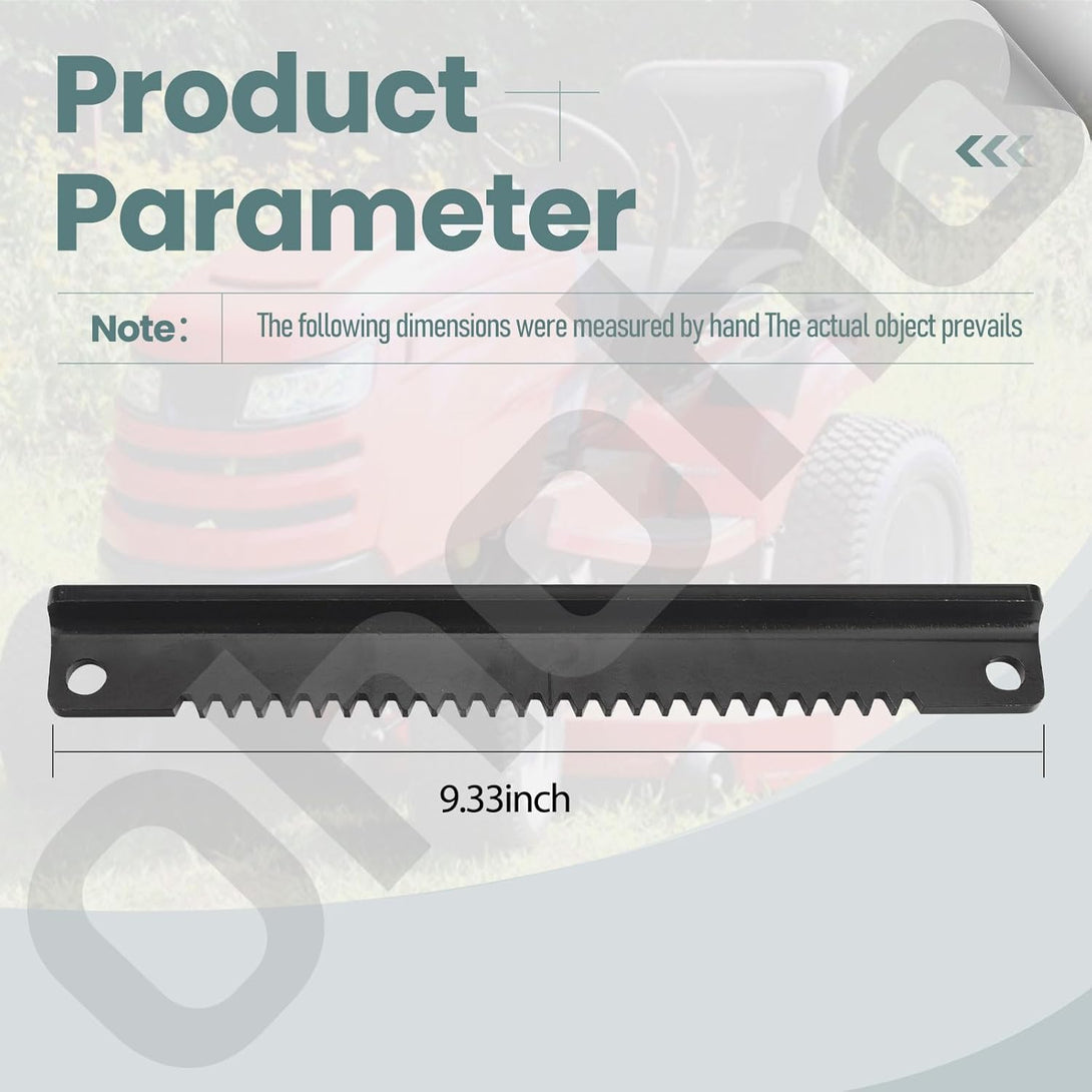 783-06988A Steering Rack Plate - by Ohoho - Compatible with MTD, Craftsman, Troy-Bilt Lawn Mower, with Steering Shaft Pinion Gear & Bushing