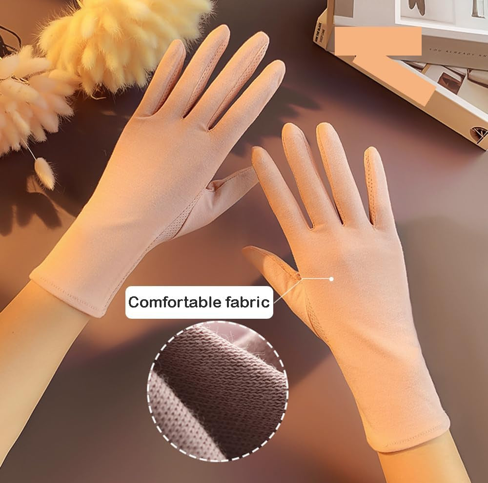 Women-Sun UV Protection Gloves - Full Finger Touchscreen Non Slip-Breathable Summer Outdoor Cycling Hiking Glove