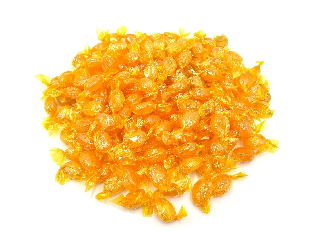 Butterscotch Drops, Individually Wrapped Old Fashioned Hard Candy (1 Pound Bag - Approx. 80 Count)