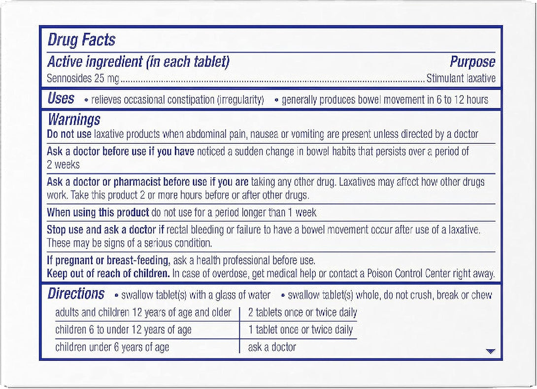 Ex-Lax Maximum Strength Stimulant Laxative Constipation Relief Pills for Occasional Constipation, Gentle Laxatives - 48 Count