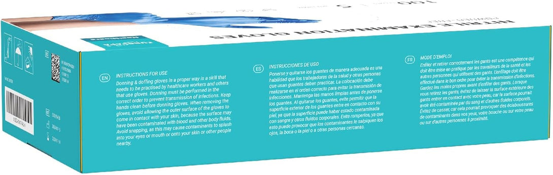 Nitrile Examination Gloves, Pack of 100