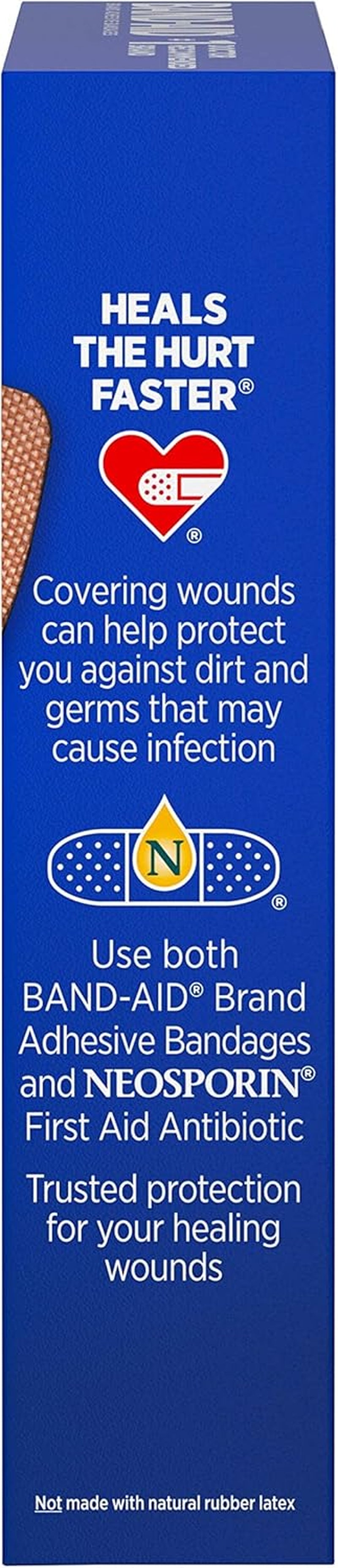 Band-Aid Brand Sterile Tough Strips Adhesive Bandages for First Aid & Wound Care, Durable Protection & Comfort for Minor Cuts & Scrapes, Heavy-Duty Fabric Bandages, Extra Large, 10 Ct (Pack of 2)