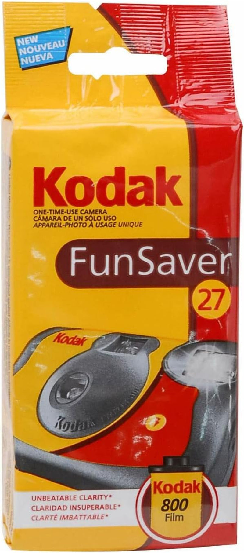 Kodak Funsaver One Time Use Film Camera (2-Pack)