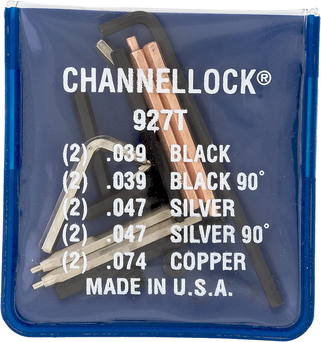 Channellock Replacement Tips, Steel, 927 Replacement Tip Kit (927T)