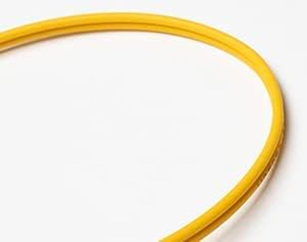 FCD - 2M OS2 LC LC Fiber Optic Electronic Cable | Duplex 9/125 LC to LC Singlemode Jumper 2 Meter (6.56Ft) | 1G 10G Sfp 10Gbase Dx Yellow Zip-Cord PVC Ofnr - Personal Computer, Server
