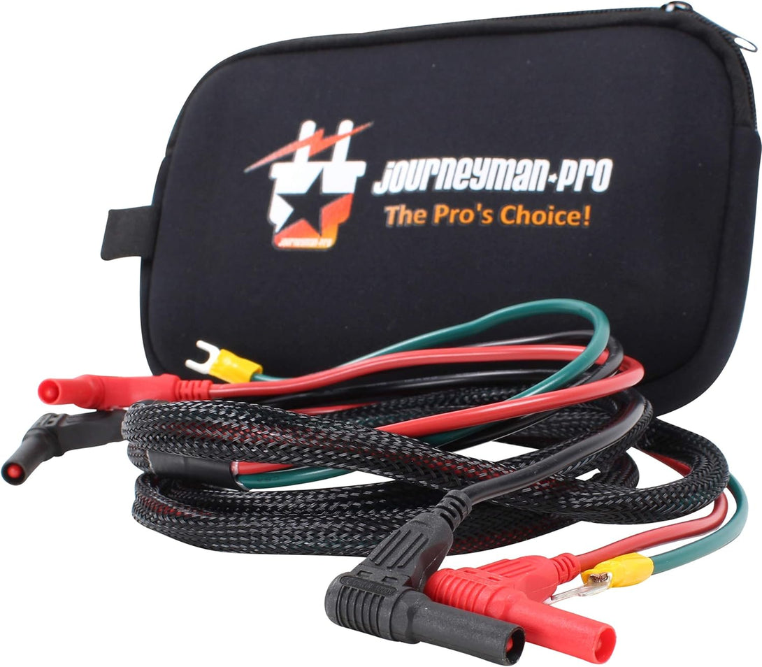 Generator Parallel Cables Kit for Honda Inverter Generators by Journeyman Pro, W/Carrying Case | 30 Amp RV Power Cord Accessories, Eu2200I EU2200IC Eu1000I Eu2000I Eu2000I Eu3000I (Right Angle 6-FOOT)