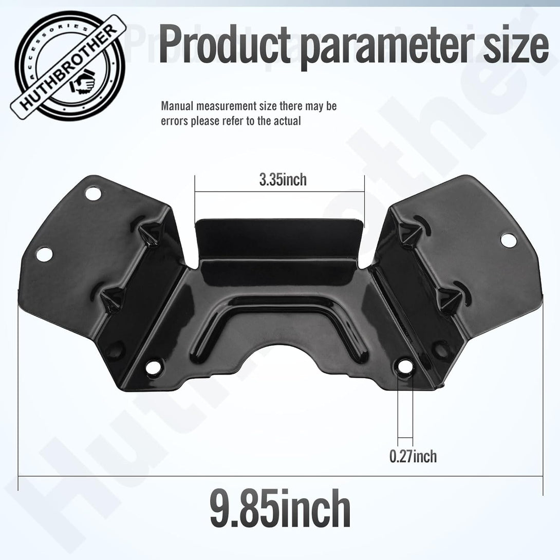 783-08510A-0637 783-08510A Black Deck Belt Cover - by Huthbrother, Compatible with MTD 34/42 CRZT, for Troy-Bilt Cub-Cadet Craftsman & More, Fits Model XT1-LT42, XT1-LT42 C, XT2-LX42, 2 Pack