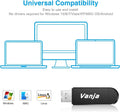 Vanja SD Card Reader USB Camera SD Card Adapter for Micro SD SDXC SDHC MMC UHS-I Cards, Memory Card Reader Support Android/PC/Laptop, Plug & Play