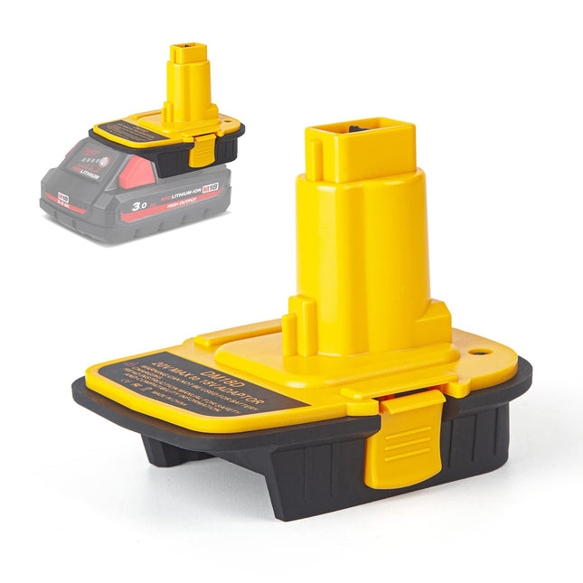DM18D Converter for Dewalt 18V to 20V Battery Adapter,For Milwaukee M18 18V Batteries Adapter, Convert to Dc9096,Fit for