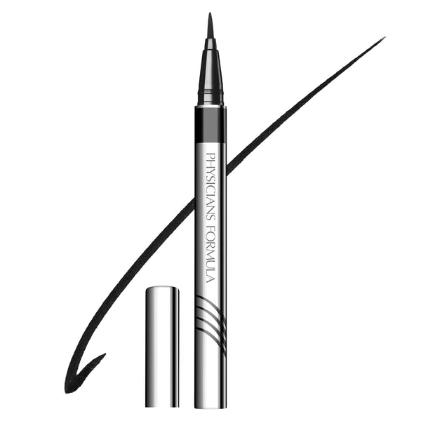 Physicians Formula Eye Booster, Lash-Enhancing 2-In-1 Eyeliner Serum, Dermatologist Approved, Hypoallergenic, Cruelty-Free & Vegan - Black