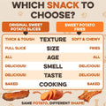 BRUTUS & BARNABY Sweet Potato Dog Treats- No Additive Dehydrated Sweet Potato Fries, Grain Free, Gluten Free and No Preservatives Added (14 oz) 14