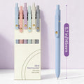 FIOVER Gel Pens, 6pcs 0.7mm Fine Point Black Ink, Quick Dry Smooth Writing Pens for Journaling, Nurse Aesthetic Cute Office School Supplies, Gifts