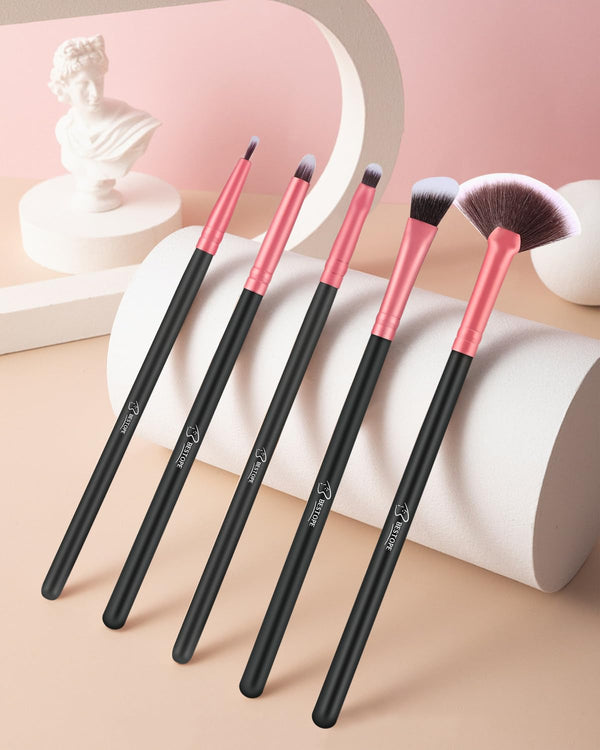BESTOPE PRO Makeup Brushes 16 Pcs Makeup Brush Set, Blending Brush for Foundation, Premium Synthetic Powder Concealers Makeup Brushes for Eyes and