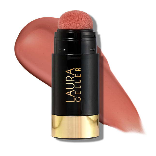 LAURA GELLER NEW YORK Serum Blush Tint, Lightweight Liquid Blush for Cheeks, Wei