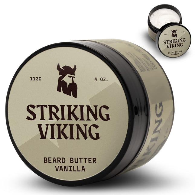 Striking Viking Beard Butter - Non-Greasy Moisturizer with Natural Ingredients (