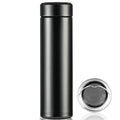 PARACITY Insulated Water Bottle, 15 oz Stainless Steel Water Bottle, Black