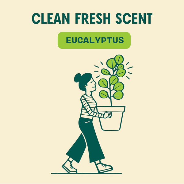 Aunt Fannie'S Ultra Concentrated Floor Cleaner Vinegar Wash, Multi-Surface Floor Cleaner for Mopping, Makes 16 Gallons, Eucalyptus Scent, 32 Oz.