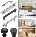 King&Charles Cabinet Hardware Jig & Automatic Center Punch Set. | Avoid Jitter Caused by Direct Drilling. Cabinet Handle Jig, Use for Handles and