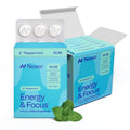 Neuro Energy & Focus Gum - Caffeine Gum with 40mg Natural Caffeine & L-Theanine - Nootropic Energy Supplement with B Vitamins - Sugar Free, Vegan