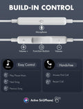 Antool Wired Earbuds,【Ultra Clear Calls & no Noise】 Headphones Earbuds Wired 3.5mm, in-Ear Earphones with Mic, Compatible with