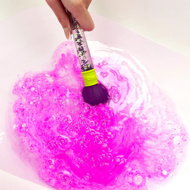 Baff Bombz Magic Brush, 4 x Bath Bombs, Magically Paint Your Bath Water, Creative Bath Toy for Children, Birthday Gifts 