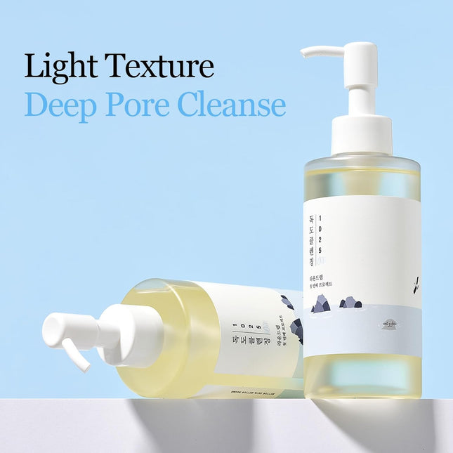 ROUND LAB 1025 Dokdo Cleansing Oil | Fresh and Light Oil Cleanser for All Skin T