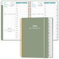 2025-2026 Daily & Monthly Planner - One Page per Day, Daily Planner 2025-2026 from Jul 2025 to Jun 2026, Planner 25-26 with 12 Monthly Tabs, 6.4