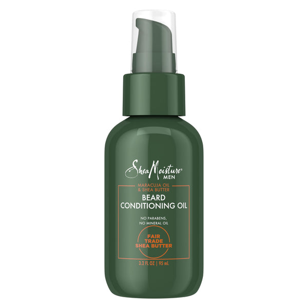 SheaMoisture Beard Conditioning Oil for a Full Beard Maracuja Oil and Shea Butter to Moisturize and Soften 3.2 oz 3.2 Fl Oz (Pack of 1)
