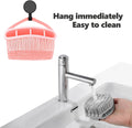 Silicone Body Scrubber with Handle - Exfoliating Shower Brush for Men & Women, Travel-Friendly & Quick-Dry, Soft Silicone Loofah Alternative for