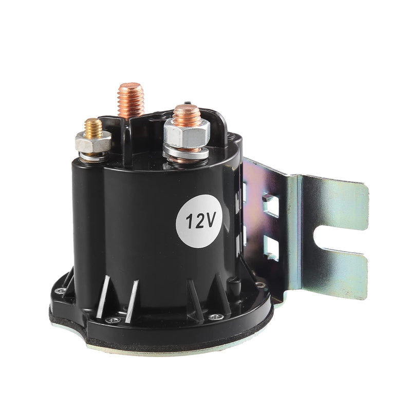 X AUTOHAUX Starter Solenoid Switch Relay Intermittent Duty Cycle 12 Volt DC Contactor 634-1261-212 Solenoid Control Relay Switch 3 Terminals for