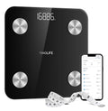 Scale for Body Weight, Digital Smart Bathroom Weight Scale with BMI, Body Fat, Muscle Mass, Accurate 20 Body Composition Scale, 10.2" Compact