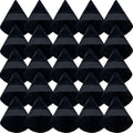 GXXMEI 30PCS Powder Puff Face Soft Makeup Sponge, Triangle Powder Puffs for Loose Powder Mineral Powder Velour Puff for Face Exquisite Makeup Eyes
