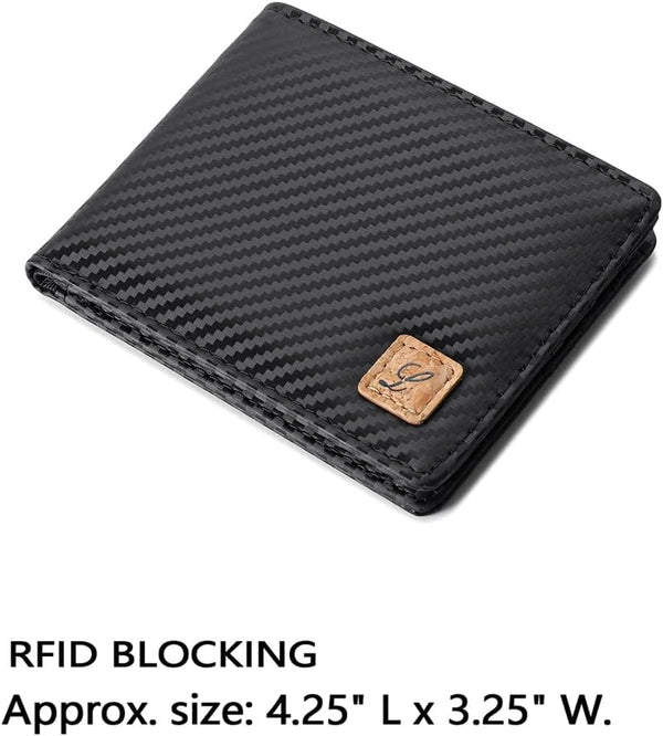 Lanyani RFID Wallets Bifold Simple