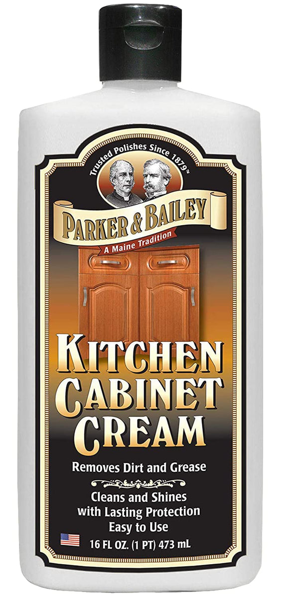 Parker and Bailey Kitchen Cabinet Cream-Wood Cleaner-Grease Remover 16 Oz (1)