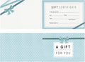 Juvale Blank Gift Cards - 36-Pack 4 x 6 in Blue 250 GSM & Envelopes - Customizable Gift Certificates for Business, Salon & Spa - Paper