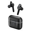 Skullcandy Indy Evo In-Ear Wireless Earbuds, 30 Hr Battery, Microphone, Works with Iphone Android and Bluetooth Devices - Black