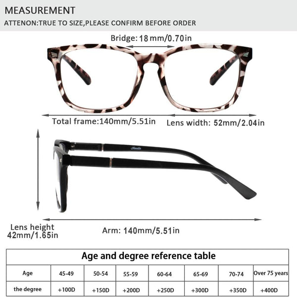 Henotin 4-Pack Blue Light Blocking Reading Glasses Women Men,Spring Hinge Computer Readers,Anti UV Ray Square Nerd Eyeglasses (Mixed Color, 1.25,