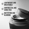 Soft Focus Loose Setting Powder, Waterproof, Matte, Oil Control, Shine Free, Talc-Free Face Powder Makeup, 24H Longwear Finishing Powder, N01