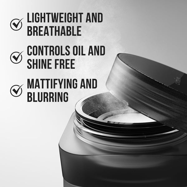 Soft Focus Loose Setting Powder, Waterproof, Matte, Oil Control, Shine Free, Talc-Free Face Powder Makeup, 24H Longwear Finishing Powder, N01