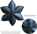Metal Flower Wall Art Decor, 10“ Rustic Modern Floral Sculpture, Distressed Iron Wall Hanging Home Decoration Accent Artworks for Indoor Kitchen