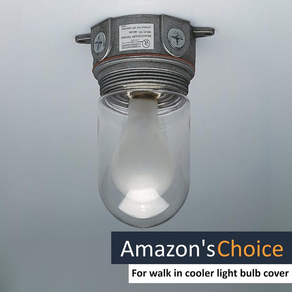 Light Bulb Cover, Sturdy Clear Glass Light Bulb Protector Cage for Dining Lighting, Outdoor Lights Globe Fixtures Cover, Hood Bulbs Clear Glass