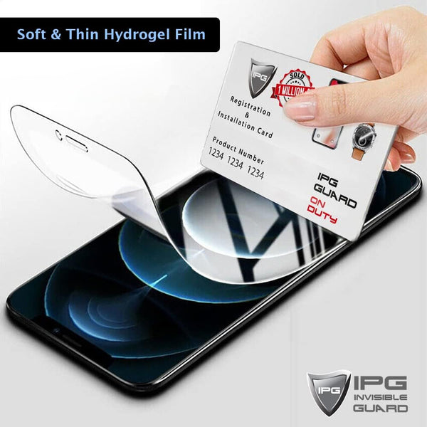 IPG for SUUNTO Vertical: Adventure GPS Watch Hydrogel Screen Protector (2 Units) Invisible HD Clear Film anti Scratch