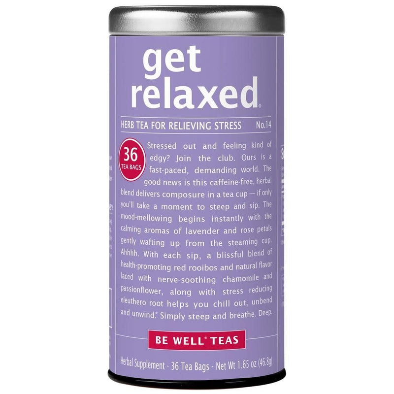 The Republic of Tea, Get Relaxed No.14 Tea for Relieving Stress Tea, 36-Count