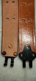 US M1907 Leather Sling WWII M1 Garand Leather Rifle Sling (Leather & Steel Hardware)