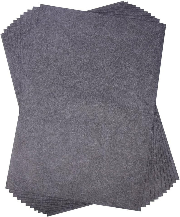 Selizo 100 Sheets Black Carbon Transfer Tracing Paper for Wood, Paper, Canvas and Other Art Surfaces (9 x 13 Inches) 9x13in