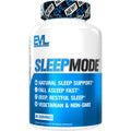 Evlution Nutrition Herbal Complex Sleep Supplements for Adults Gentle Sleep Support Adult Melatonin Pills with Valerian L-Tryptophan Lemon Balm
